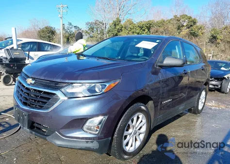 2018 Chevrolet Equinox Ls из США, поврежденный, VIN 3GNAXREV3JS582640